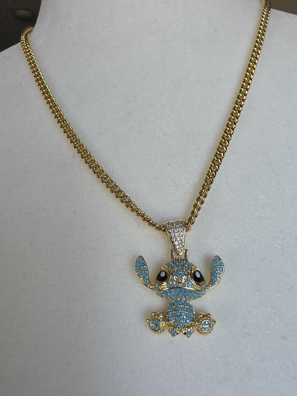 Cadena Stich Oro Laminado 14k
